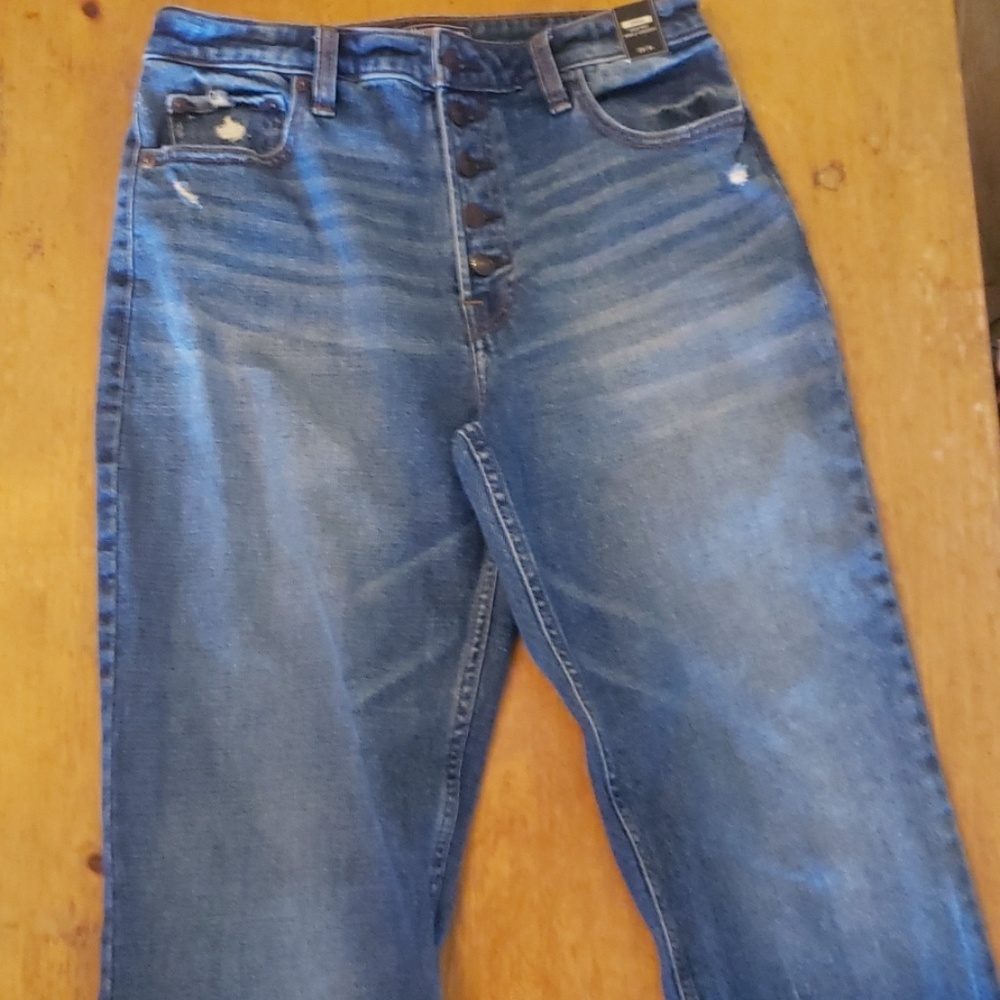 Abercrombie & Fitch Simone High Rise Straight